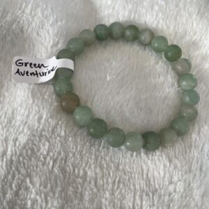 This green aventurine bracelet can benefit the body, mind, and spirit.  It’s capable of soothing heart issues and circulatory systems as well as balancing emotions generating harmony.
