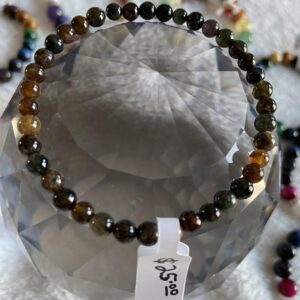 Mixed Tourmaline 5mm Energy Bracelet