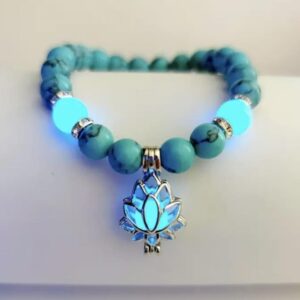 Turquoise-glow-in-the-dark-8mm-bracelet