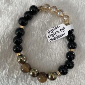 The stones within this bracelet are highly protective.  If you are an empath and FEEL and TAKE ON the negative energies that surround you, you need this protective bracelet.