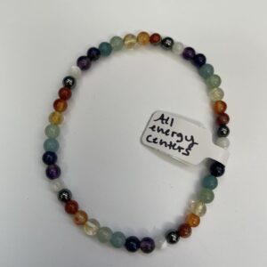 This all-chakra energy bracelet will assist the body to heal itself as it was designed to by providing it with all the needed negative ions for whole-body healing.