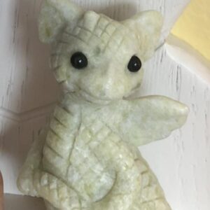This cute lil' Jade Dragon baby is perfect for your mystical gemstone collection!