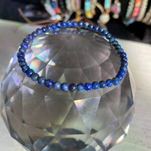 This delicate but powerful Lapis Lazuli gemstone bracelet has numerous healing capabilities.