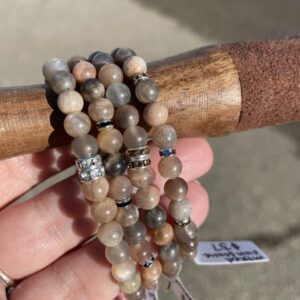 Mixed Sunstone 6mm Energy Bracelet