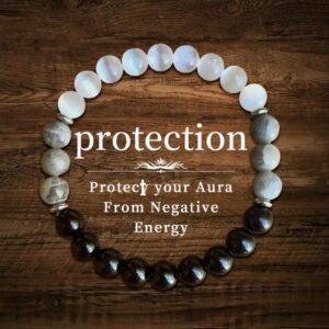 Wear this Protection Bracelet to protect yourself from dark energy within your energy field..