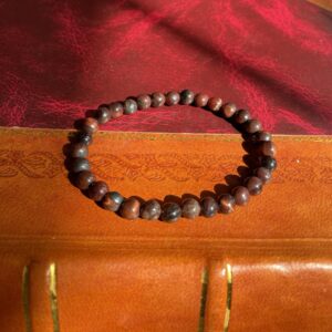 RED Tiger's Eye 6mm Energy Bracelet