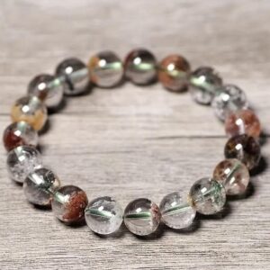 This Four Seasons Phantom Quartz 8mm Energy Bracelet will assist your body's innate ability to heal itself: physically, emotionally, mentally, and spiritually.